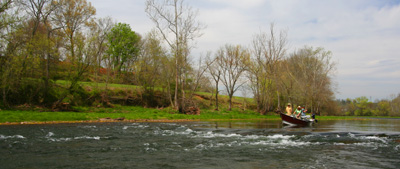 The Holston River was our primary float this spring