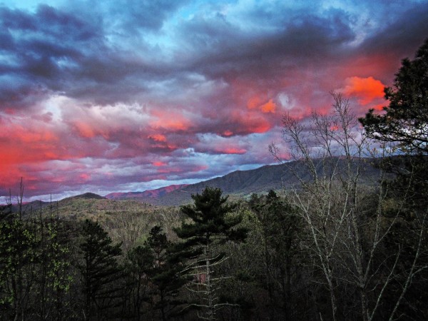 Stunning Rich Mountain sky