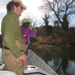 Family day on the drift boat